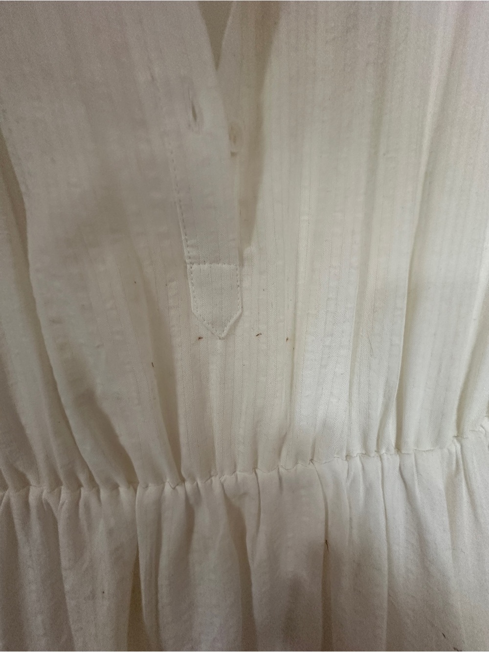Jenni Kayne Cream Long Sleeve Maxi Dress - Picture 4 of 7